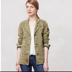 Anthropologie - Holding Horses Green Military Jackets